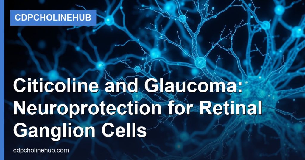 Citicoline and Glaucoma: Neuroprotection for Retinal Ganglion Cells - CDPCholineHub