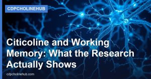 Citicoline and Working Memory: What the Research Actually Shows