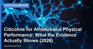 Citicoline for Athletes and Physical Performance: What the Evidence Actually Shows (2026)
