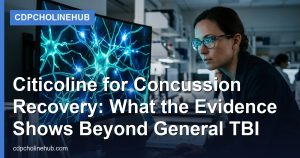Citicoline for Concussion Recovery: What the Evidence Shows Beyond General TBI