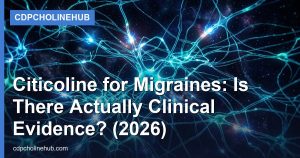 Citicoline for Migraines: Is There Actually Clinical Evidence? (2026)