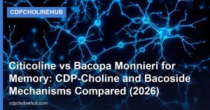 Citicoline vs Bacopa Monnieri for Memory: CDP-Choline and Bacoside Mechanisms Compared (2026)