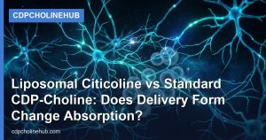 Liposomal Citicoline vs Standard CDP-Choline: Does Delivery Form Change Absorption?